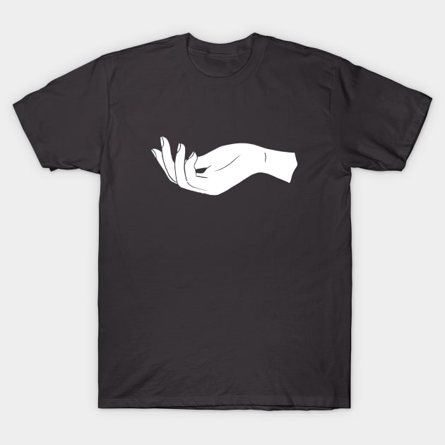 Hand Offering T-Shirt by Peggy Dean